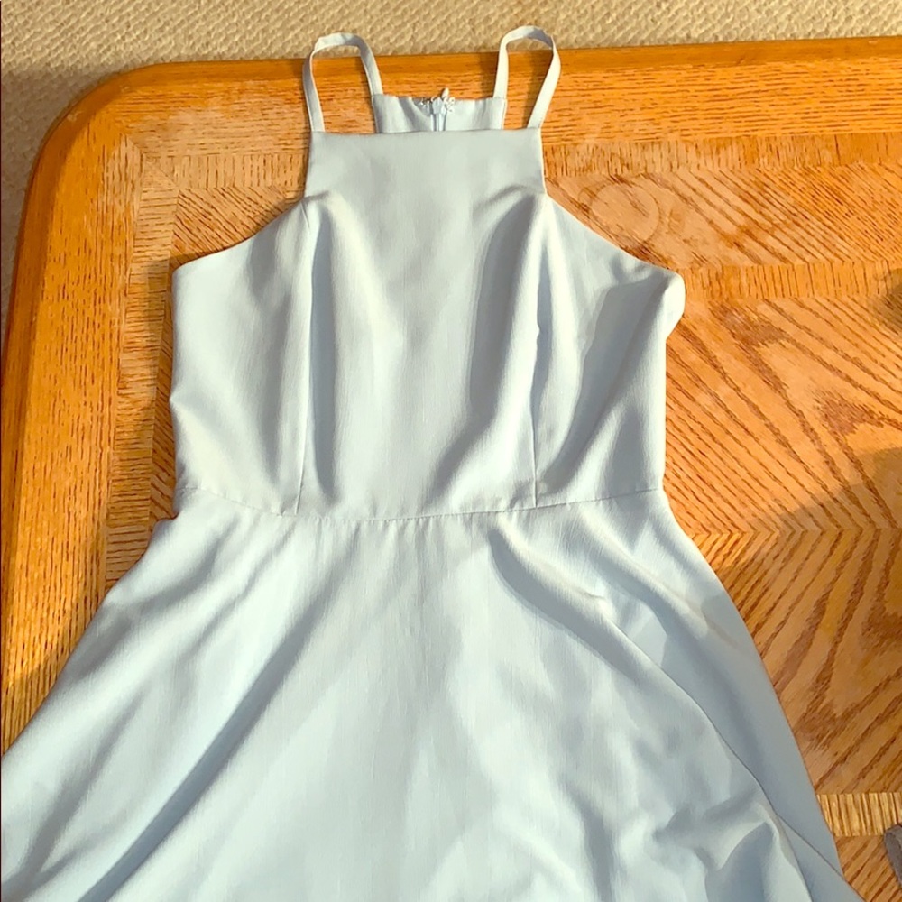 Lulu’s light blue dress